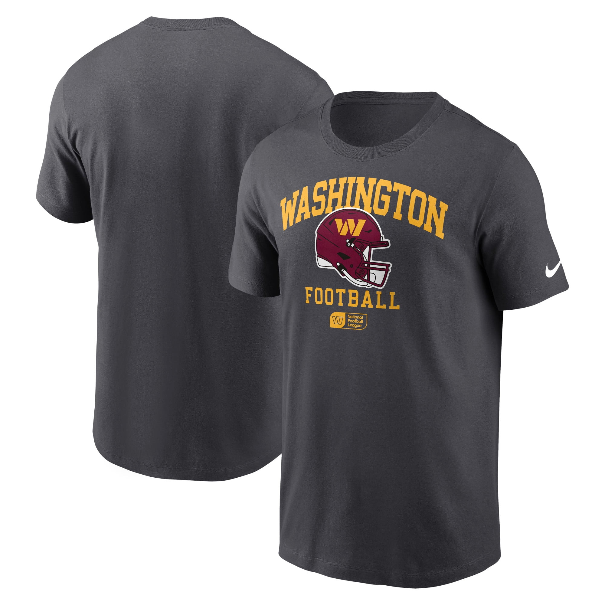 Men 2025 NFL Washington Commanders Grey T shirts